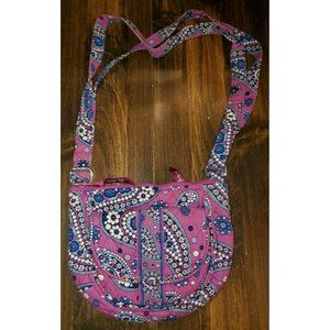 VERA BRADLEY Lizzy Crossbody BOYSENBERRY Purse Wallet Mini Handbag